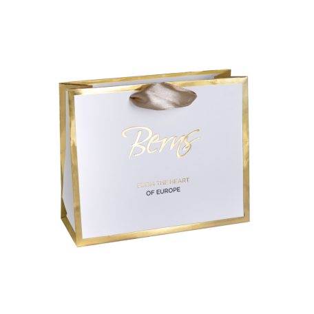 340980 BERNS PAPERBAG WH-GO 11*14CM