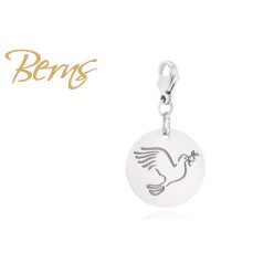 R00357 CHARM "SYMB" DOVE PERIDOT