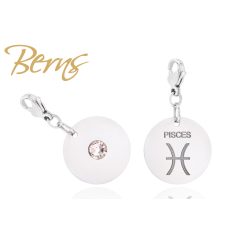 R00368 CHARM "ZODIAC" PISCES-SILK