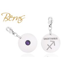 R00369 CHARM "ZODIAC" SAGITT.-PURP.VELV