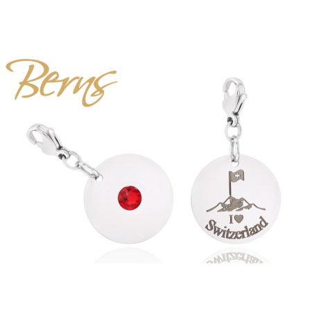 R00384 CHARM "SOUV" SWISS FLAG