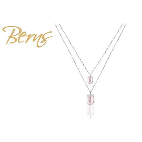 R12944 NECKLACE "LORETTA" CRY-SH 2*SS