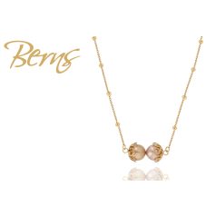 R13188 NECKLACE "MELODY" ALMOND-GO