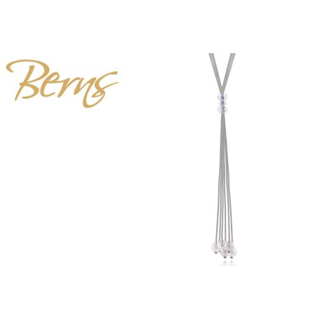 R13195 NECKLACE "EVELIN" LT.GREY-AB