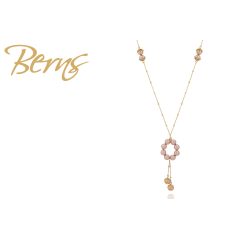 R13200 NECKLACE "MELONY" ALMOND-GO