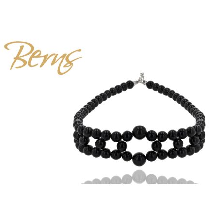 R13201 NECKLACE "QUINN" M.BLACK-SS
