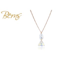 R13207 NECKLACE "MIREA" CRY.SH-AB RG