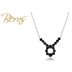 R13216 NECKLACE "QUINCY" M.BLACK-SS