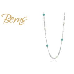 R13225 NECKLACE " DEMI" JADE-CHYRS.  SS