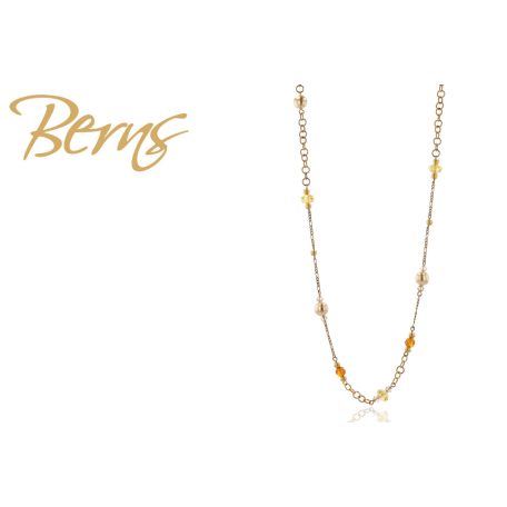 R13230 NECKLACE " DEMI" L.GOLD-TANG GO