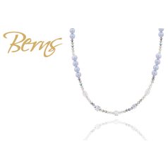 R13233 NECKLACE "PERLA" DREAM BLUE SS