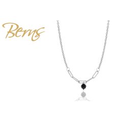 R13246 NECKLACE "MILANO" JET SS