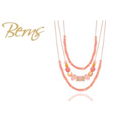 R13271 NECKLACE "NINA" VIRO-PEACH RG