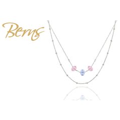 R13278 NECKLACE "BIBIN" LROSE-LSAPP SS