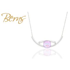 R13292 NECKLACE "YLIA" LAVAND. 10MM SS