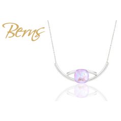 R13293 NECKLACE "YLIA" LAVAND. 12MM SS