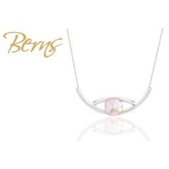 R13296 NECKLACE "YLIA" IVORYC. 10MM SS
