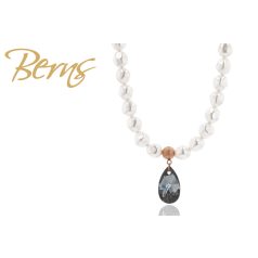 R13302 NECKLACE "LIDYA" WHITE-SINI RG