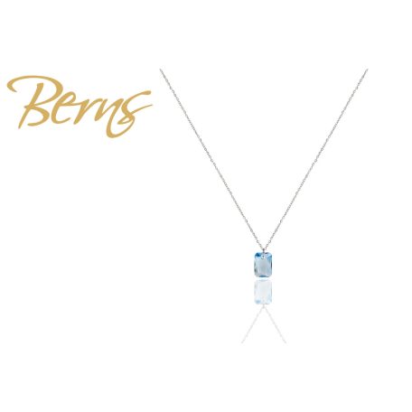R13394 NECKLACE "LORENA" AQUA 1*SS