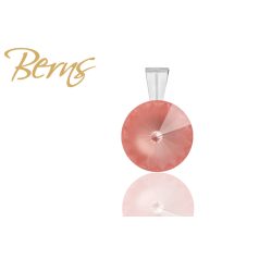 R13482 PENDANT GALAXY I-F.PINK 12MM SS