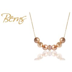 R13581 NECKLACE HELLA" MIX-GOLD GO"
