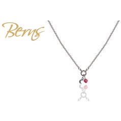 R13591 NECKLACE ROANA"-MOON I.PINK SS"