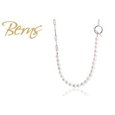 R13607 NECKLACE NOA"-WHITE SS"