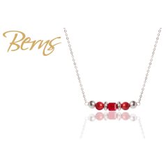 R13616 NECKLACE LAUREN" SIAM-RECO SS"