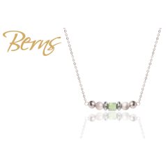 R13617 NECKLACE LAUREN" CHR.OP-DOVGR SS"