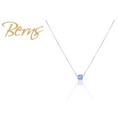 R13657 NECKLACE GIGI" LTSAPPHIRE SS"