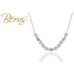 R13677 NECKLACE HAZEL" WHITE-AB SS"