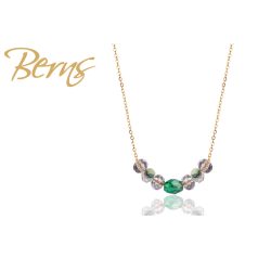 R13772 NECKLACE ORINA GREENAB-MGREEN GO