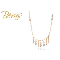 R13789 NECKLACE CASSIA CREAM-MSUN GO