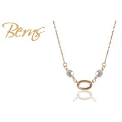 R13823 NECKLACE ELLIS WHITE-AB* GO