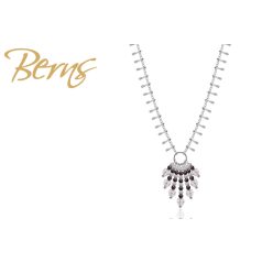 R13866 NECKLACE APHRODITE CRY-MOL SS