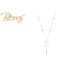R13894 NECKLACE ROSIA LT.GREEN-WH.OPAL GO