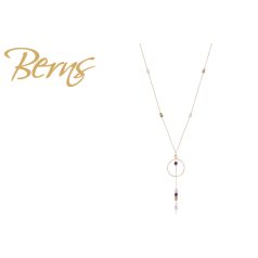 R13895 NECKLACE ROSIA CREAM-AMETHYST GO