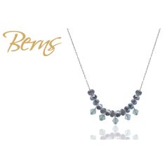 R13954 NECKLACE OMBRE PAC.OPAL-DK.BLUE SS