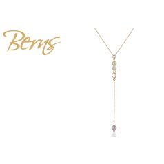 R14026 NECKLACE DESTINY CHR.OPAL-SATIN GO