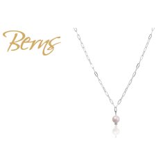 R14097 NECKLACE CAMILLE PE.WHITE SS