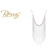 R14110 NECKLACE ROSABEL WHITE SS