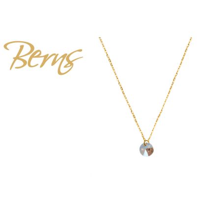 R14162 NECKLACE RIVE CRY.SH GO