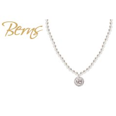 R14165 NECKLACE ELISSA WHITE-CRY SS