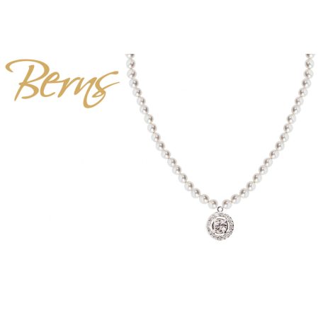 R14165 NECKLACE ELISSA WHITE-CRY SS