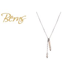 R14168 NECKLACE AURA BEIGE SS