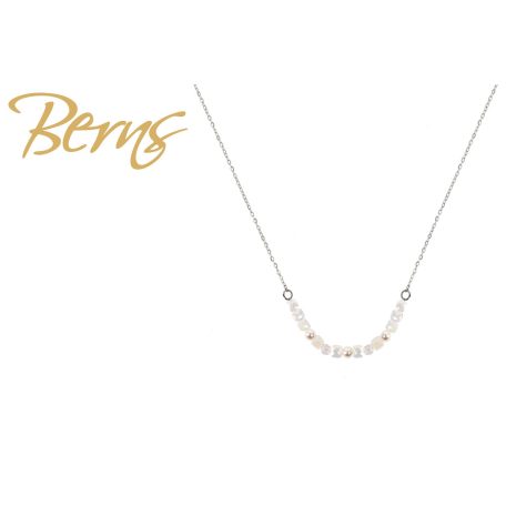 R14176 NECKLACE ELODIE WHITE-AB SS