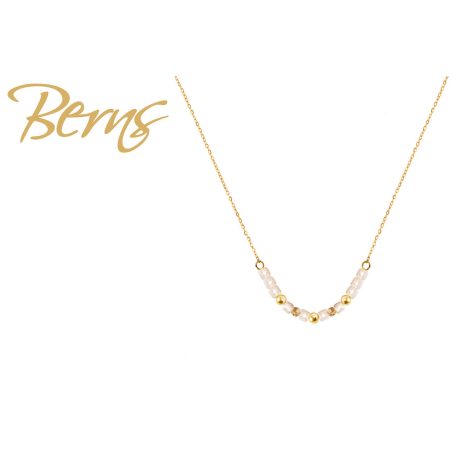 R14180 NECKLACE ELODIE PEACH-GSHA GO