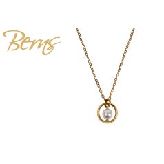 R14183 NECKLACE PEARLY WHITE 4MM GO