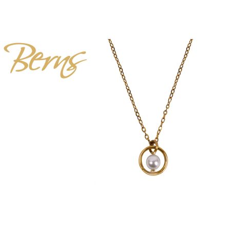 R14183 NECKLACE PEARLY WHITE 4MM GO