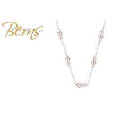 R14184 NECKLACE ELINA WHITE-SSHA SS